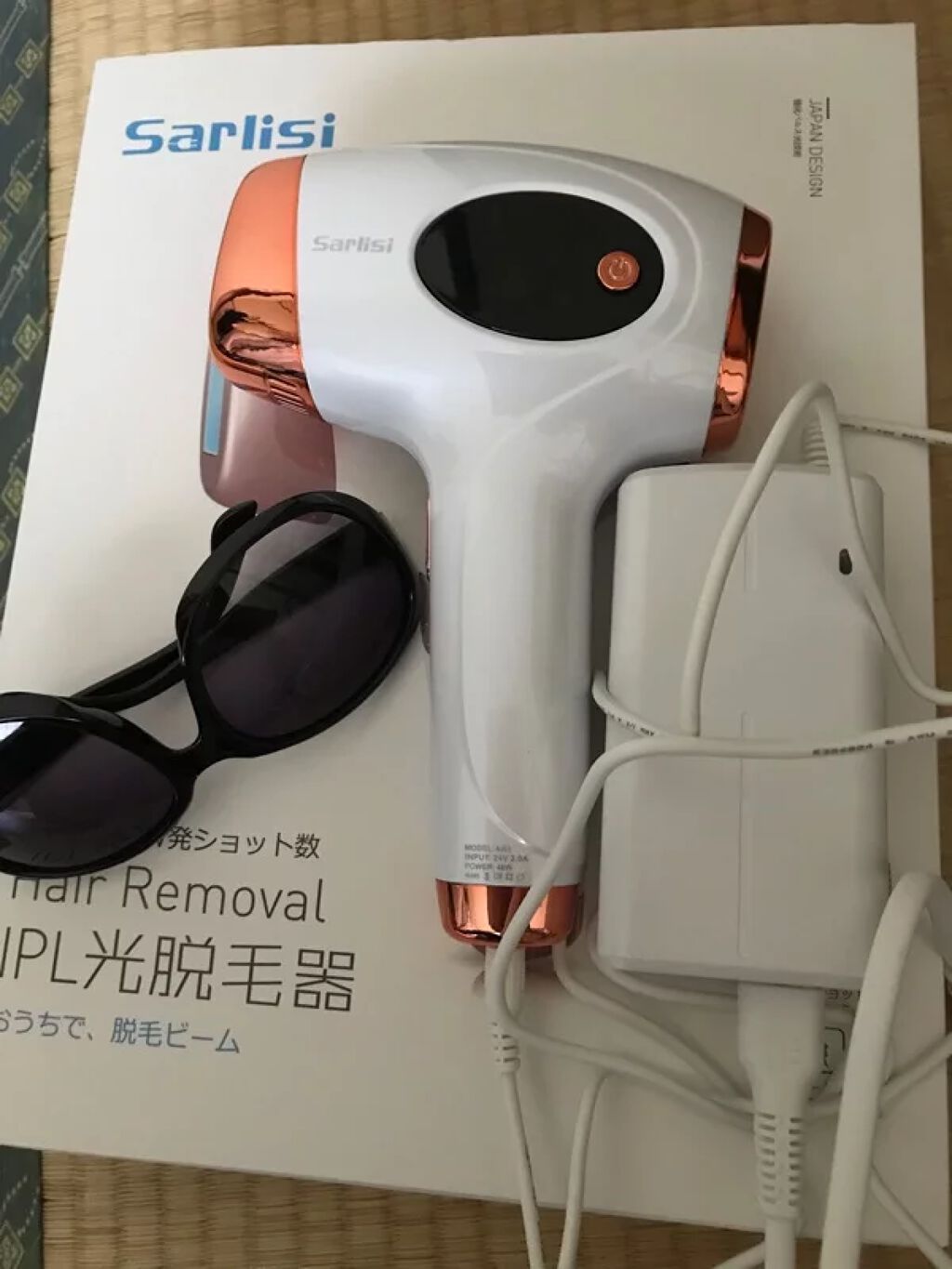 光脱毛器 VIO/Sarlisi/家庭用脱毛器を使ったクチコミ(2枚目)