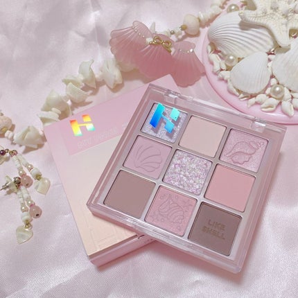 マイフェイブムードアイパレット 9カラー/HOLIKA HOLIKA/アイシャドウパレットを使ったクチコミ(1枚目)