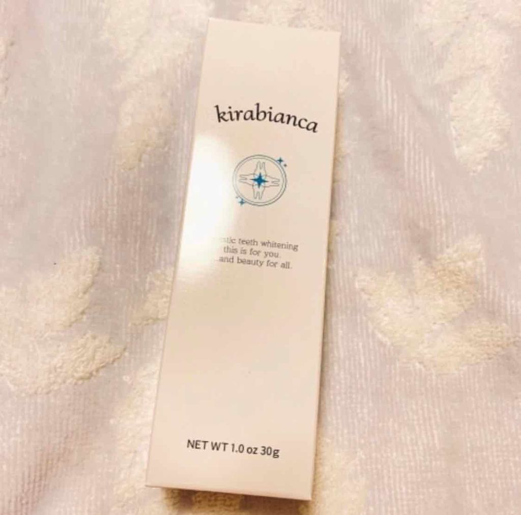 キラビアンカ ホワイトニングジェル/キラビアンカ/歯磨き粉を使ったクチコミ（1枚目）