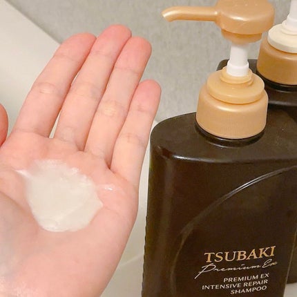 プレミアムEX インテンシブリペア <シャンプー>/コンディショナー<ヘアトリートメント> /TSUBAKI/市販シャンプーを使ったクチコミ(3枚目)