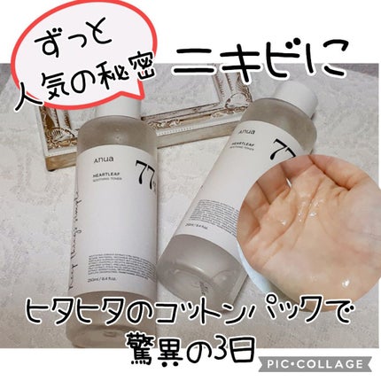 ドクダミ 77 スージングトナー/Anua/化粧水を使ったクチコミ(1枚目)