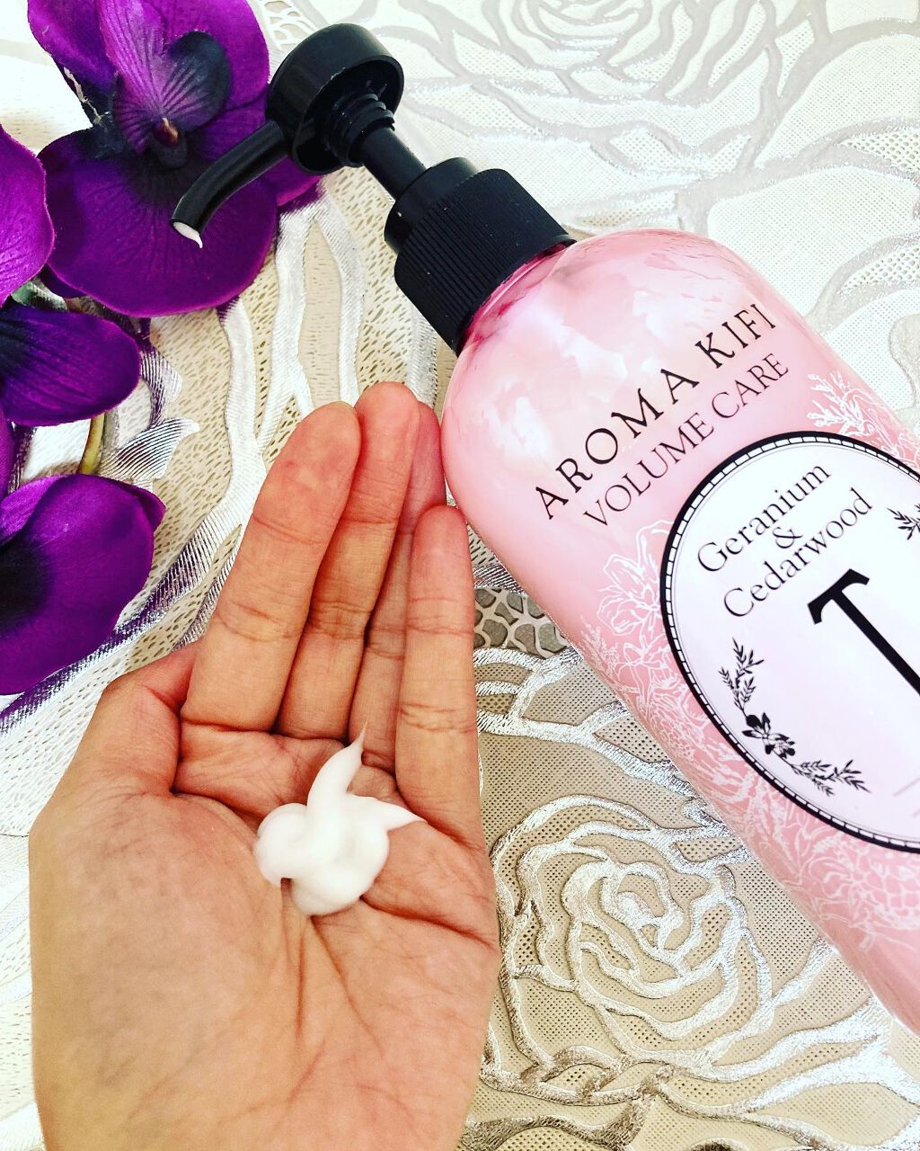 ボリュームケアシャンプー／トリートメント/AROMA KIFI/シャンプー・コンディショナーを使ったクチコミ（2枚目）