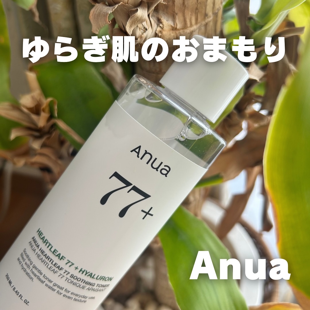 ドクダミ 77 スージングトナー/Anua/化粧水を使ったクチコミ（1枚目）