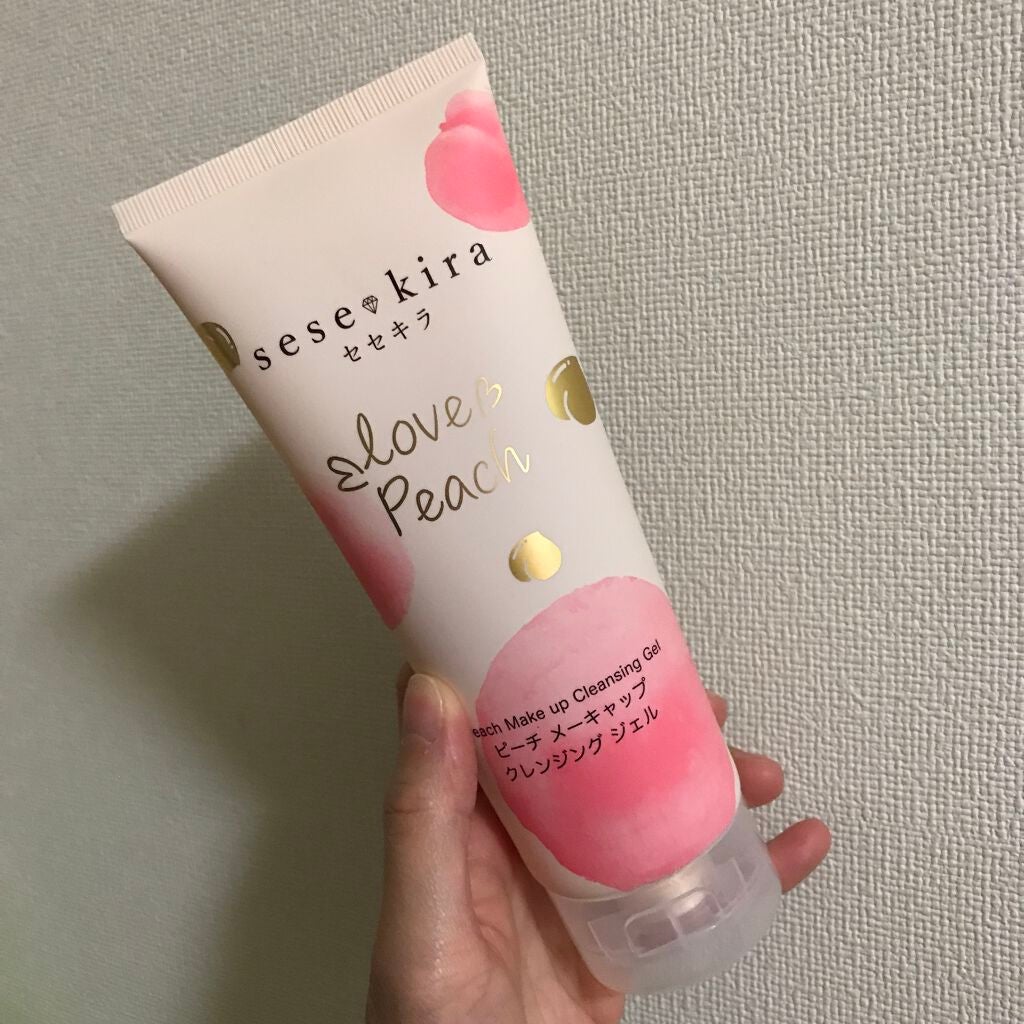 ピーチメーキャップクレンジングジェル/sesekira/クレンジングジェルを使ったクチコミ(1枚目)
