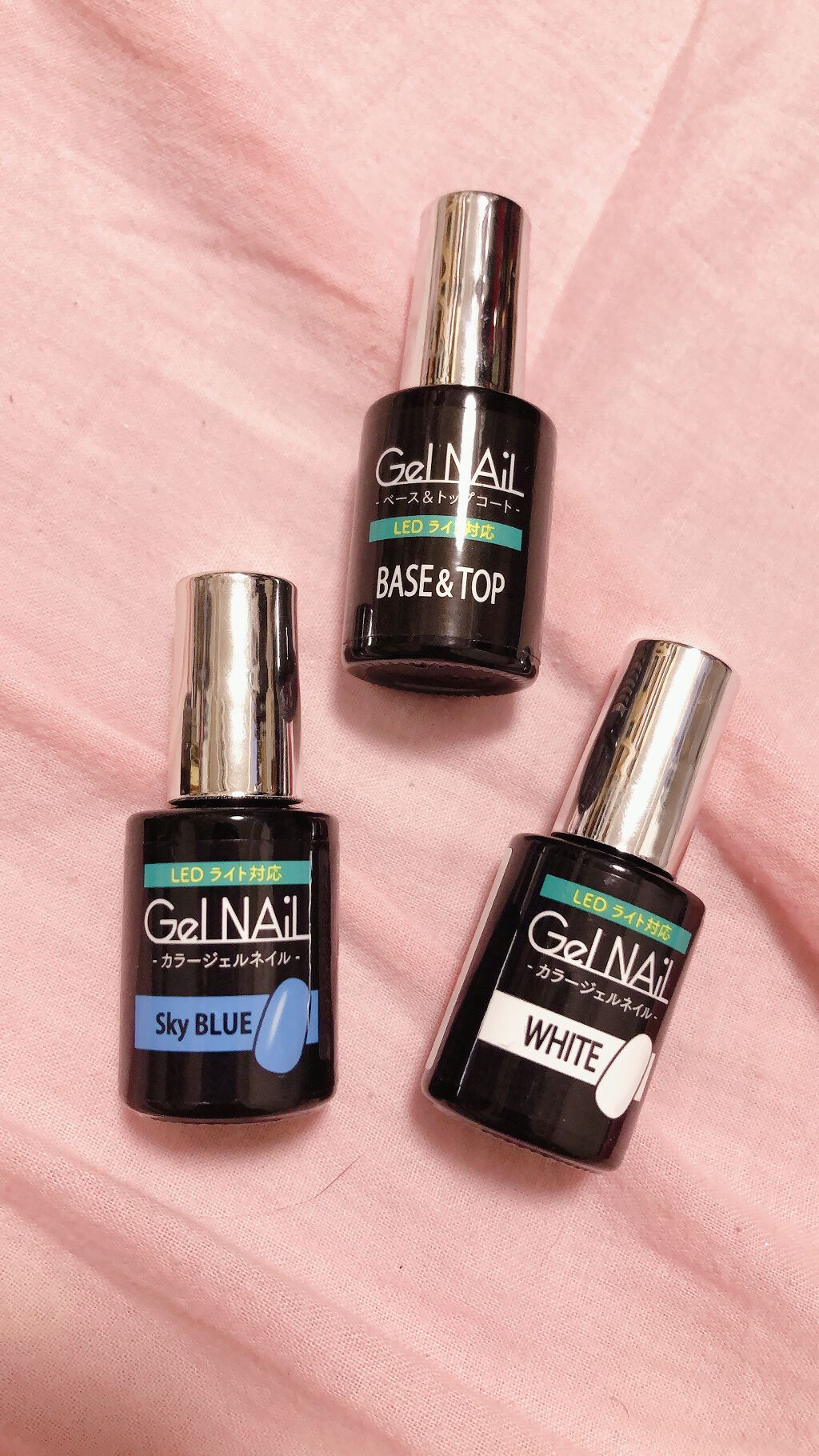 ジェルネイル（ライト対応）/セリア/ジェルネイルを使ったクチコミ（3枚目）