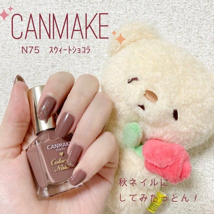 カラフルネイルズ/キャンメイク/マニキュアを使ったクチコミ(1枚目)