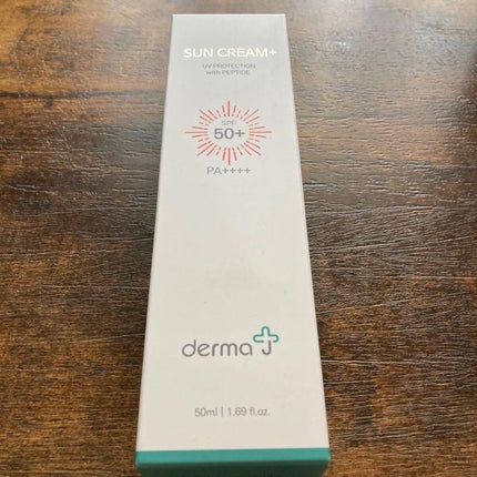 サンクリーム+/ DermaJ/日焼け止めクリームを使ったクチコミ(2枚目)
