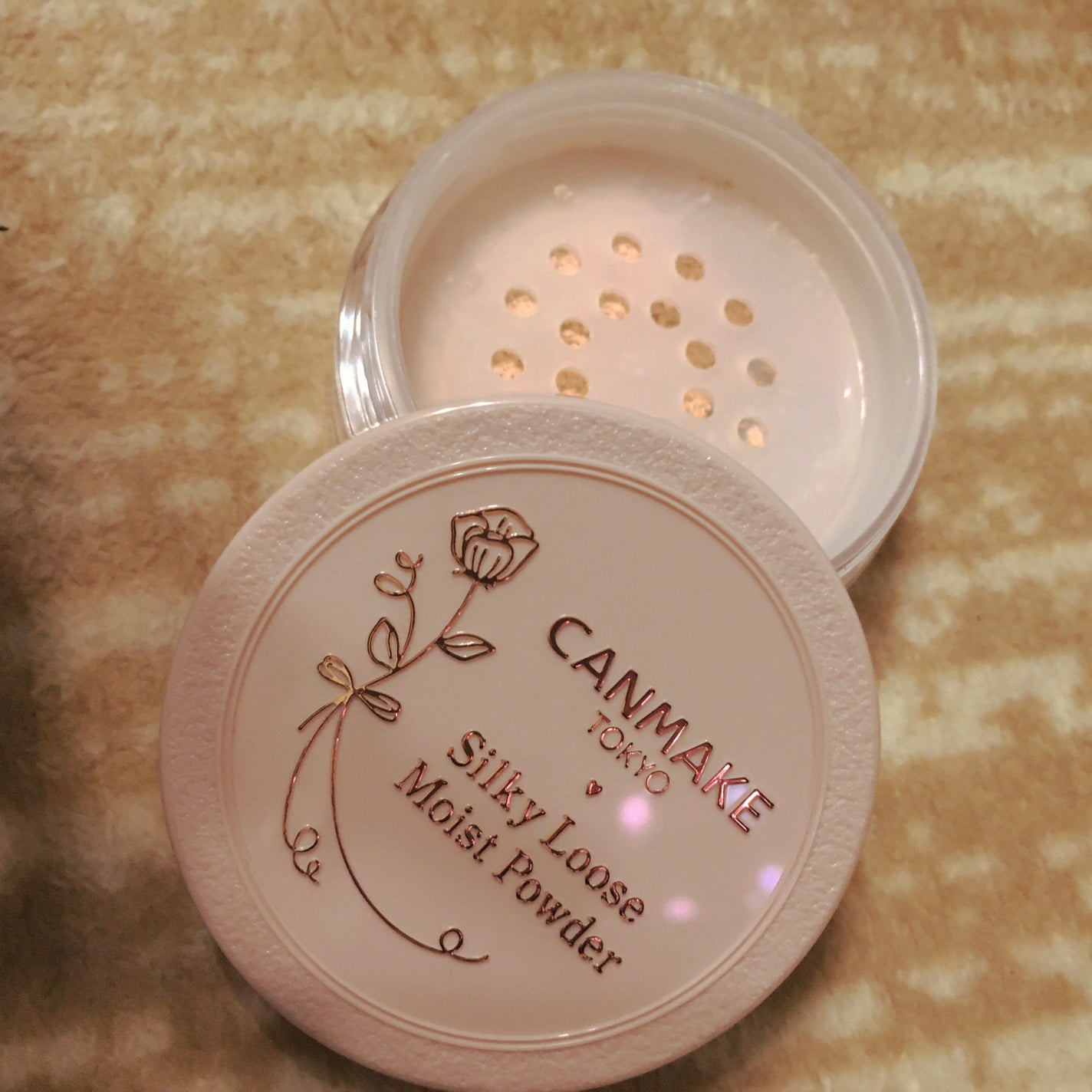 シルキールースモイストパウダー/キャンメイク/ルースパウダーを使ったクチコミ(1枚目)