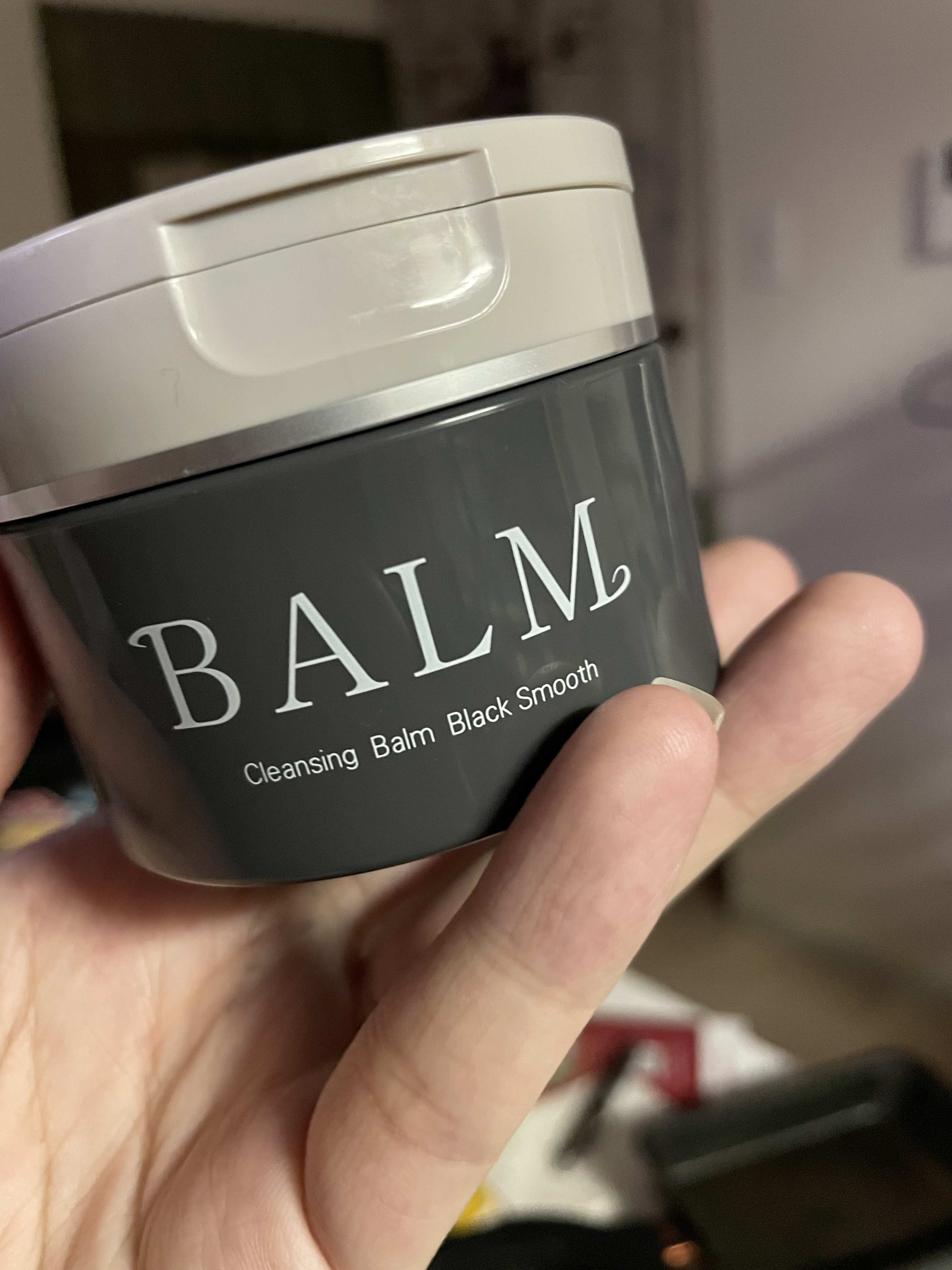 美容液クレンジングバーム ブラックスムース/コスメテックジャパン/クレンジングバームを使ったクチコミ（1枚目）
