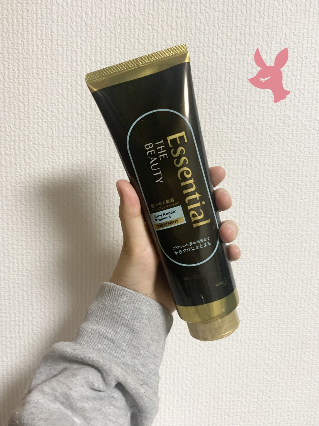 Essential THE BEAUTY 髪のキメ美容プレミアムトリートメント＜エアリーリペアプレミアム＞/エッセンシャル/洗い流すヘアトリートメントを使ったクチコミ（1枚目）