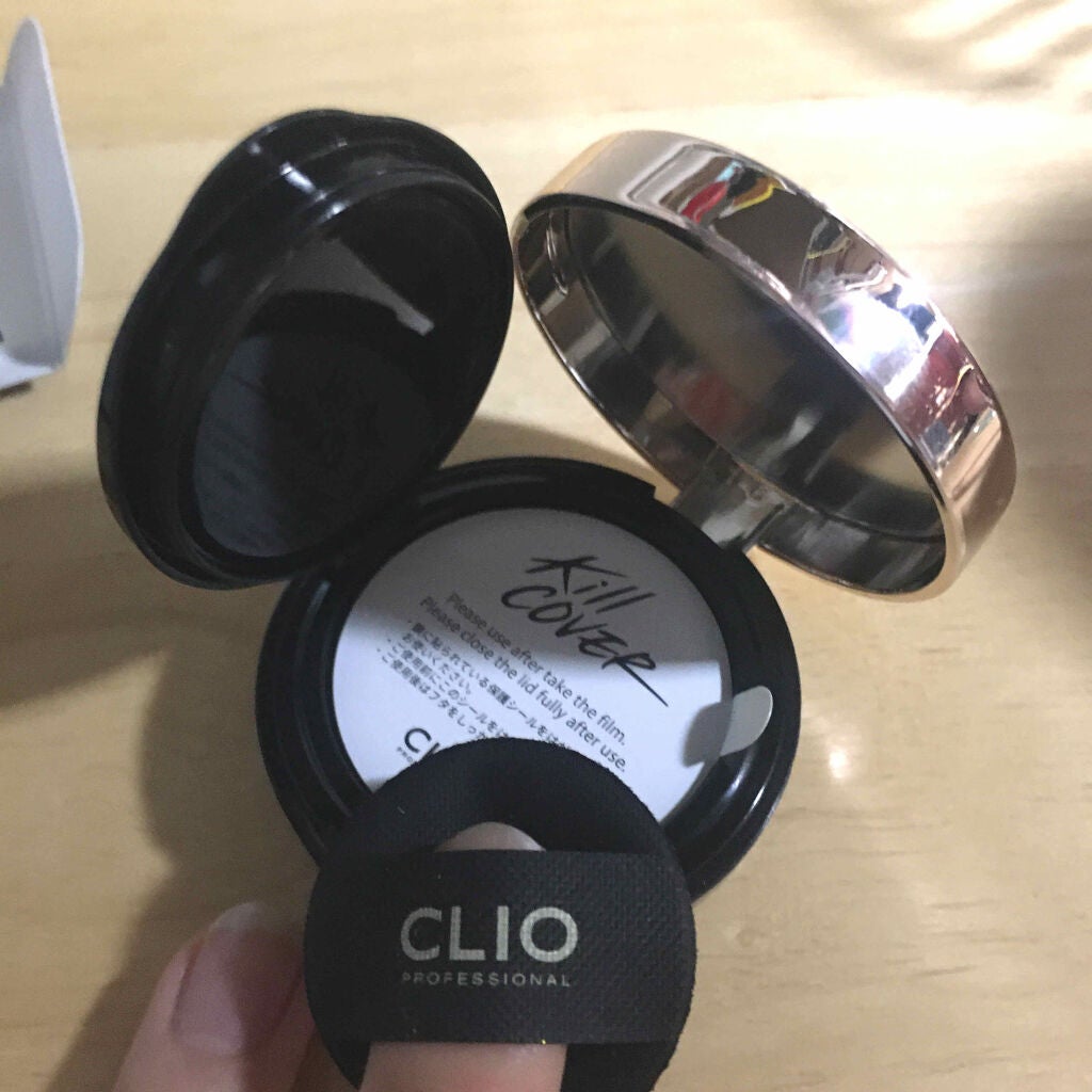 キル カバー ファンウェア クッション エックスピー/CLIO/クッションファンデーションを使ったクチコミ(2枚目)