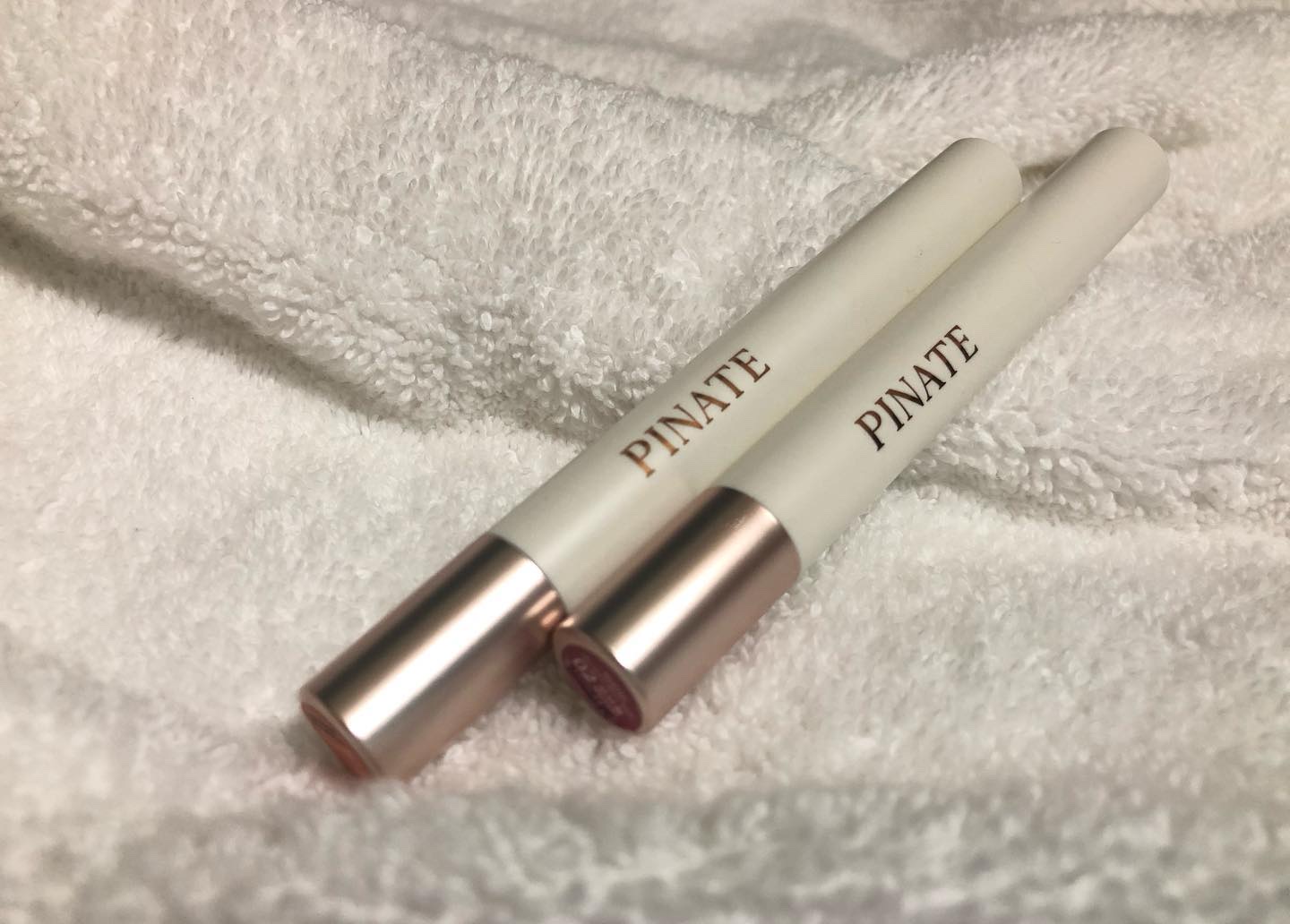 ベアグローペプチドメルティングバーム/PINATE/口紅を使ったクチコミ（3枚目）