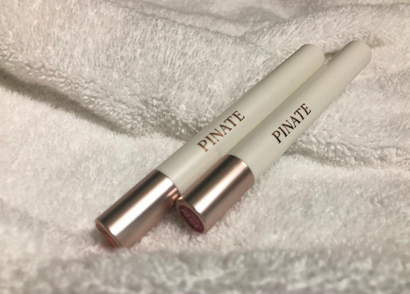 ベアグローペプチドメルティングバーム/PINATE/口紅を使ったクチコミ(3枚目)