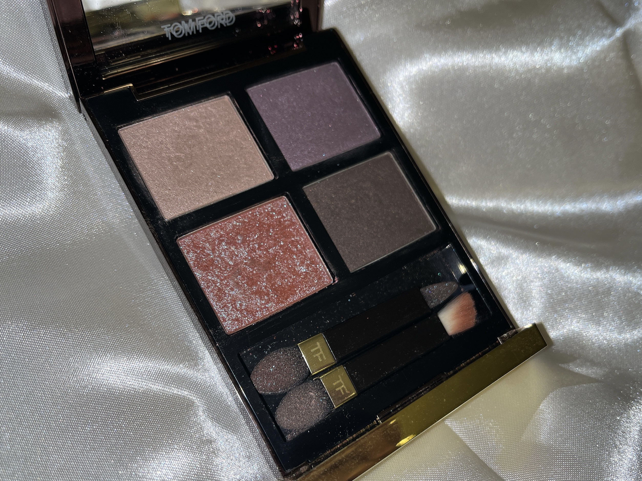 アイ カラー クォード 25 プリティ ベイビー/TOM FORD BEAUTY/アイシャドウパレットを使ったクチコミ（1枚目）