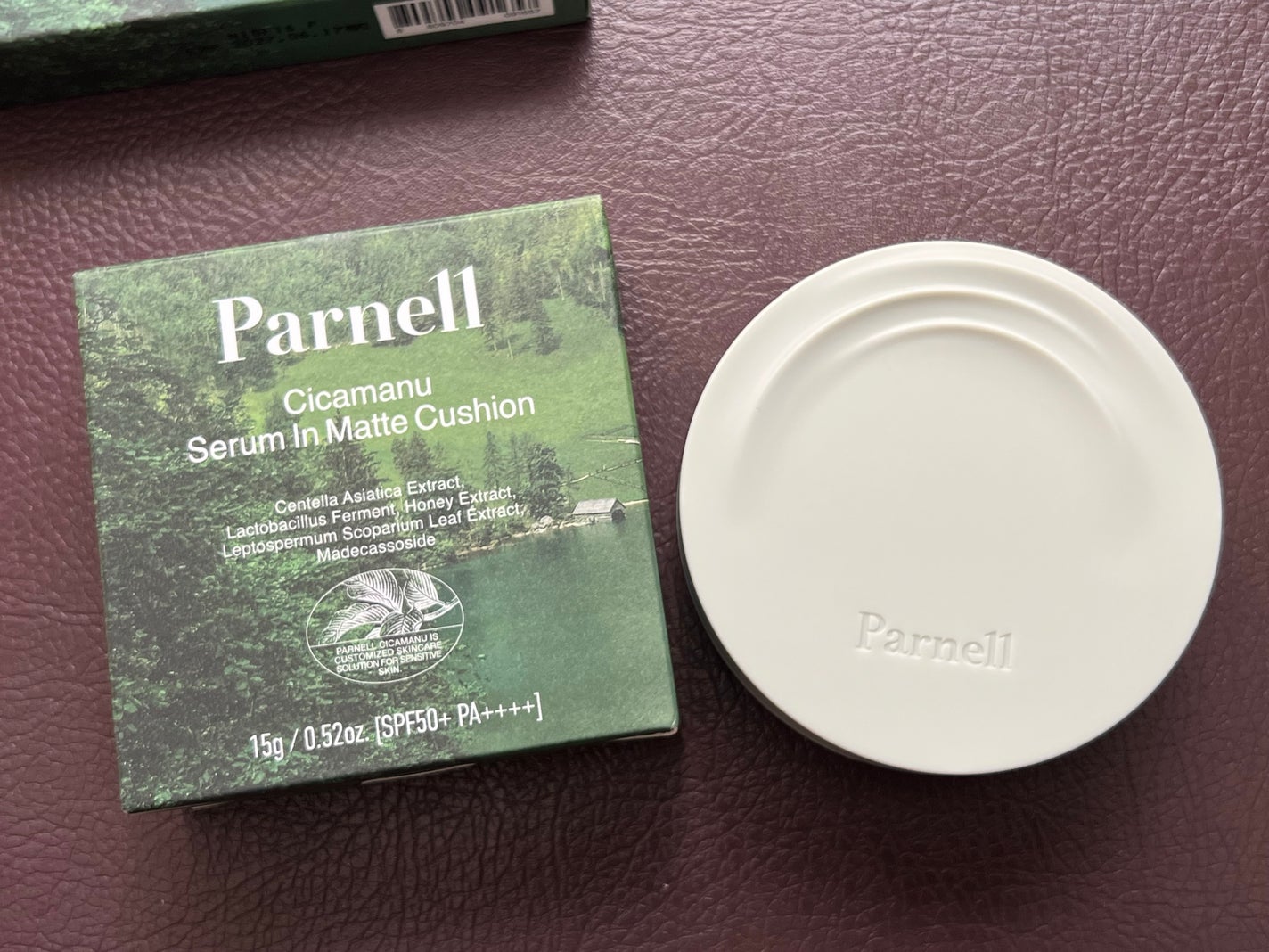 シカマヌ セラム イン マット クッション/parnell/クッションファンデーションを使ったクチコミ(1枚目)