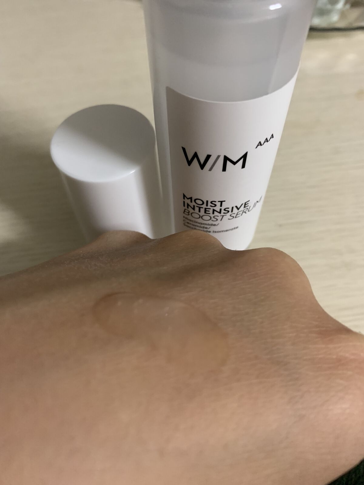 モイストインテンシブ ブーストセラム/Ｗ/M AAA/ブースター・導入液を使ったクチコミ（2枚目）