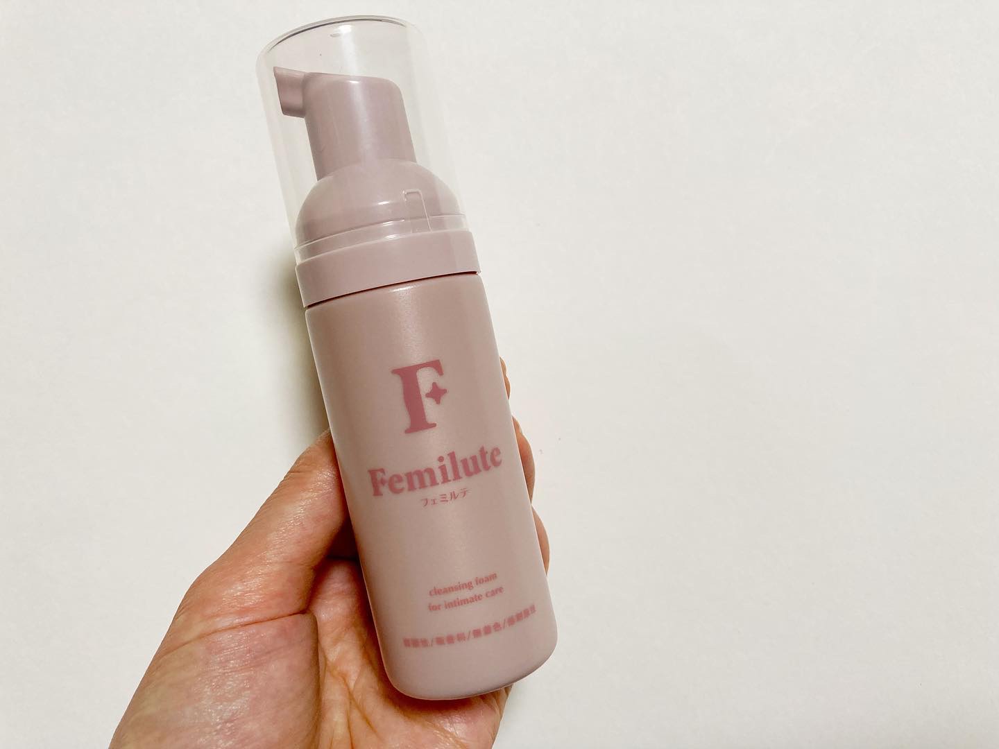 デリケートふきとりフォーム/Femilute/デリケートゾーンケアを使ったクチコミ（3枚目）