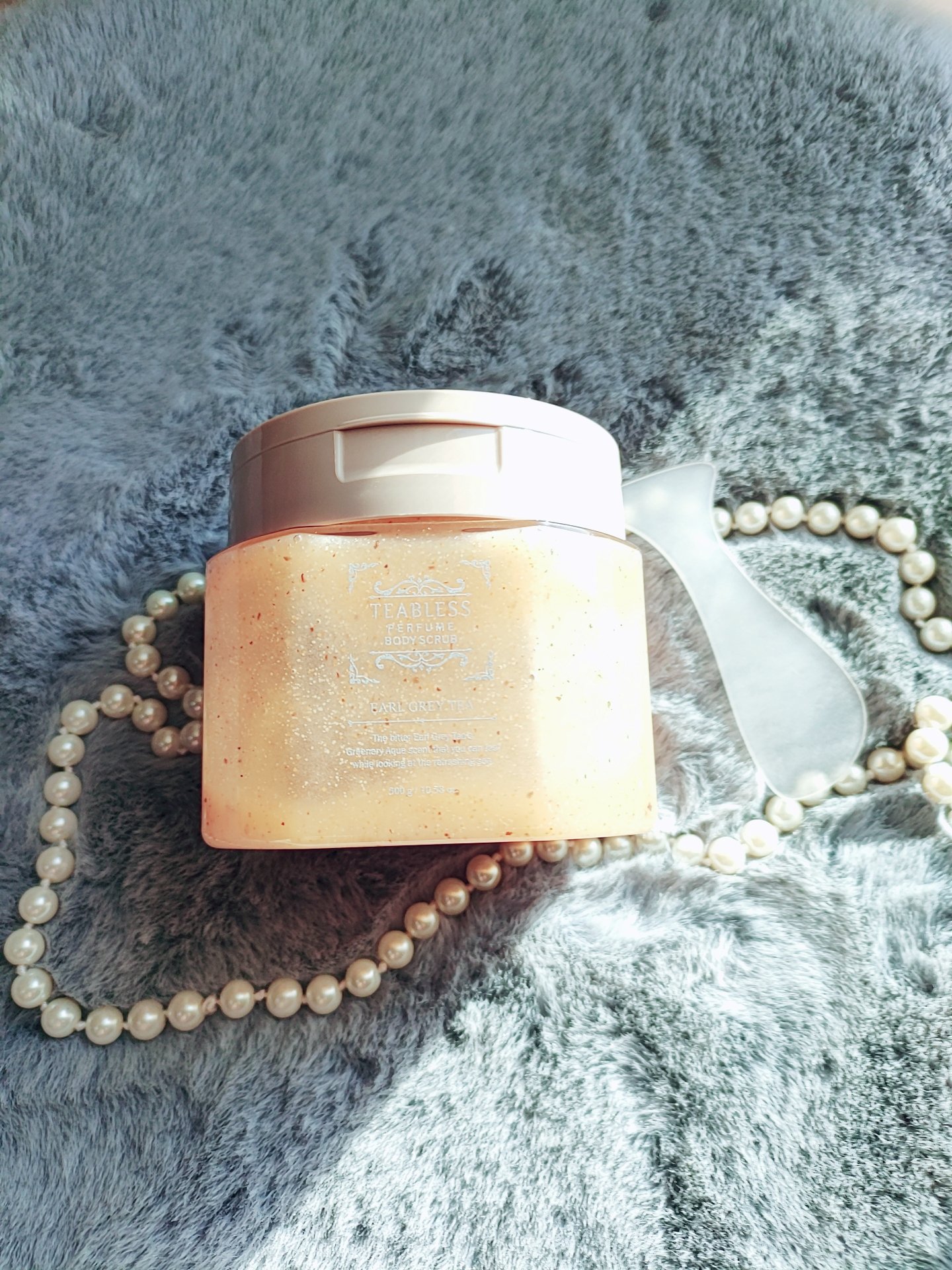 アールグレイティージャム ボディスクラブ/TEABLESS/ボディスクラブを使ったクチコミ（1枚目）
