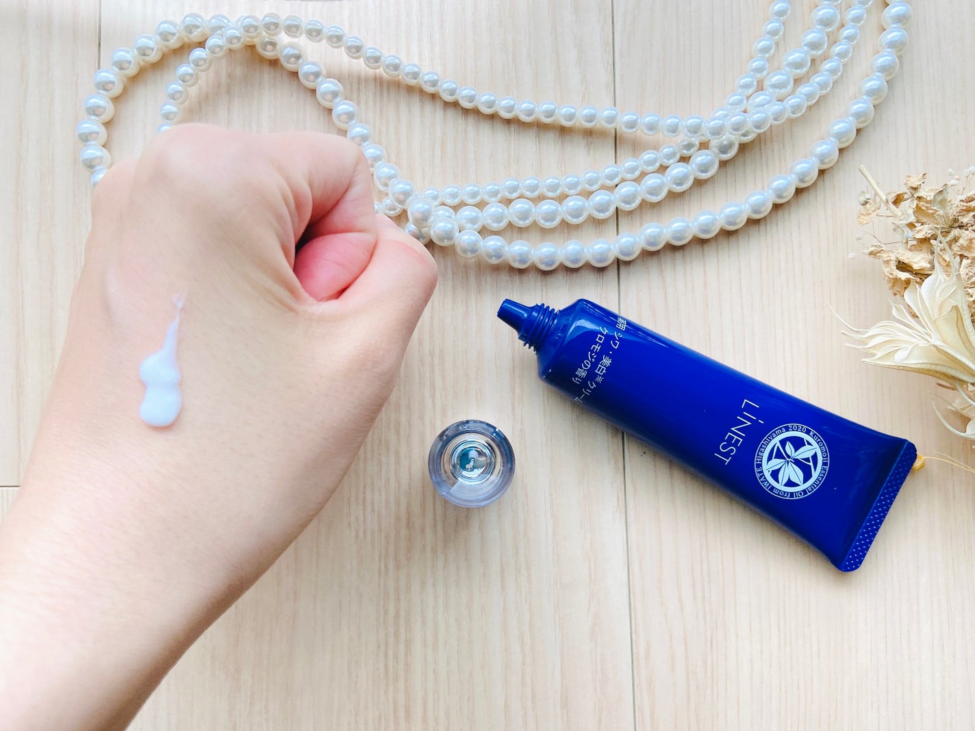 薬用リネスト シワ美白クリーム クロモジの香り/LiNEST/フェイスクリームを使ったクチコミ(6枚目)