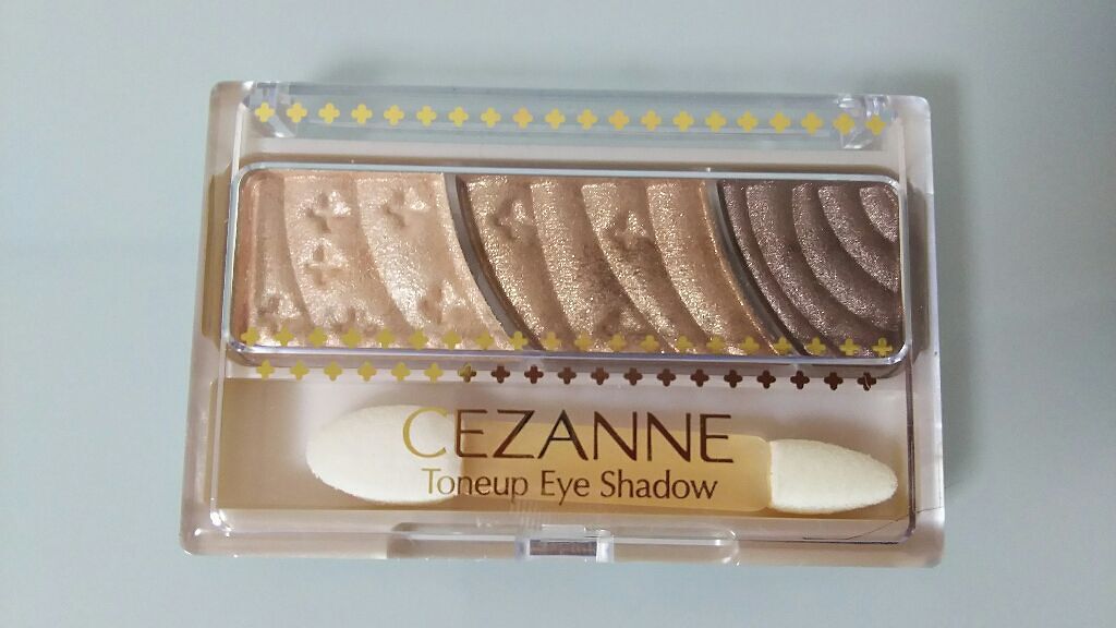 トーンアップアイシャドウ/CEZANNE/アイシャドウパレットを使ったクチコミ（1枚目）