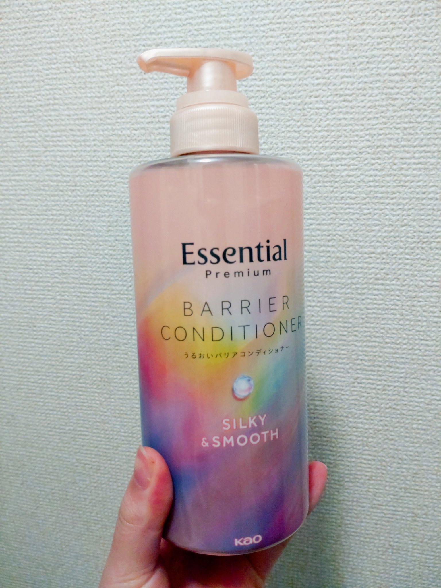 エッセンシャルプレミアム バリアシャンプー・コンディショナー シルキー＆スムース/エッセンシャル/市販シャンプーを使ったクチコミ（2枚目）