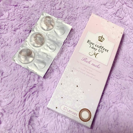 アイコフレ ワンデー UV M/シード/ワンデー(1DAY)カラコンを使ったクチコミ(1枚目)