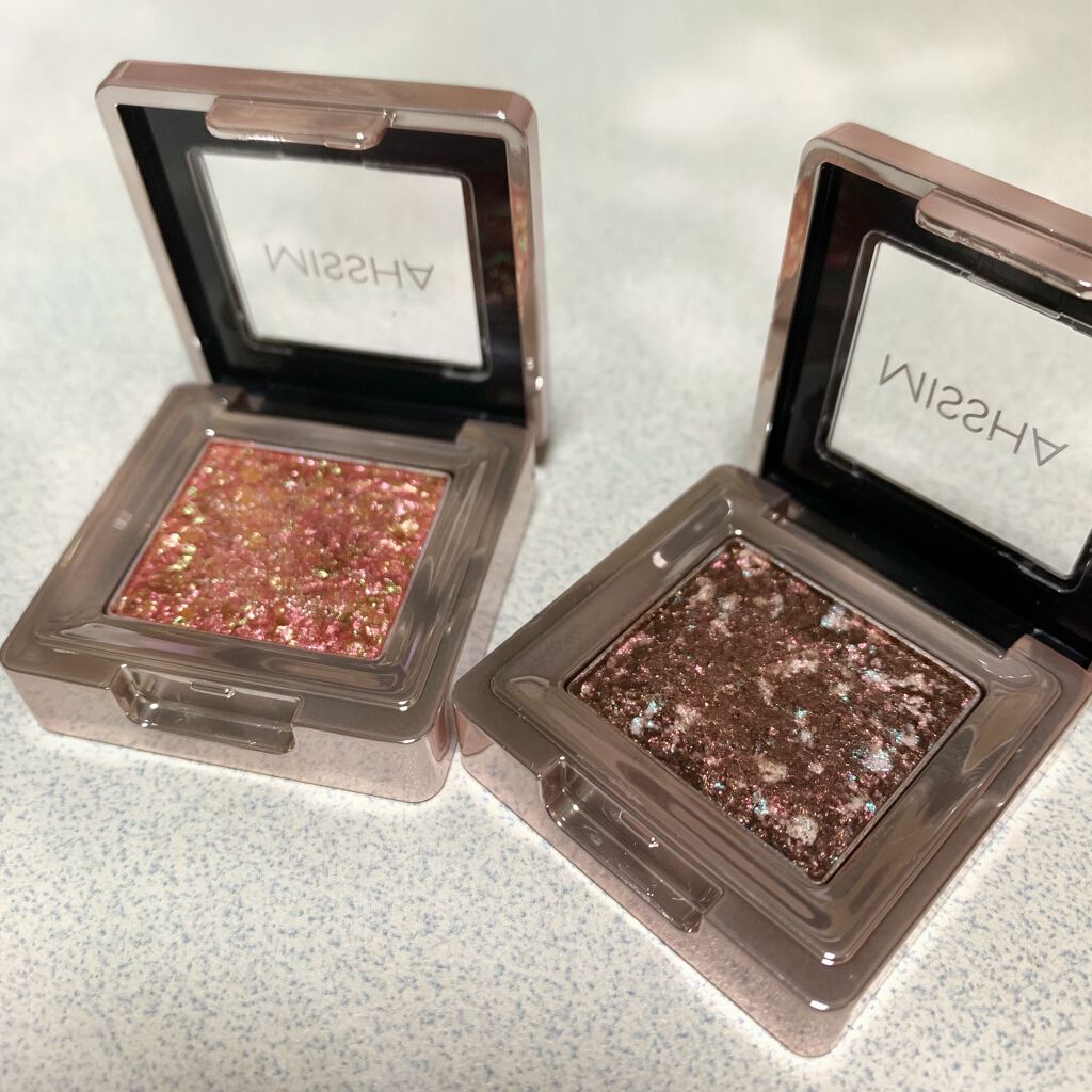 グリッタープリズム シャドウ GCR01/MISSHA/グリッターを使ったクチコミ（1枚目）