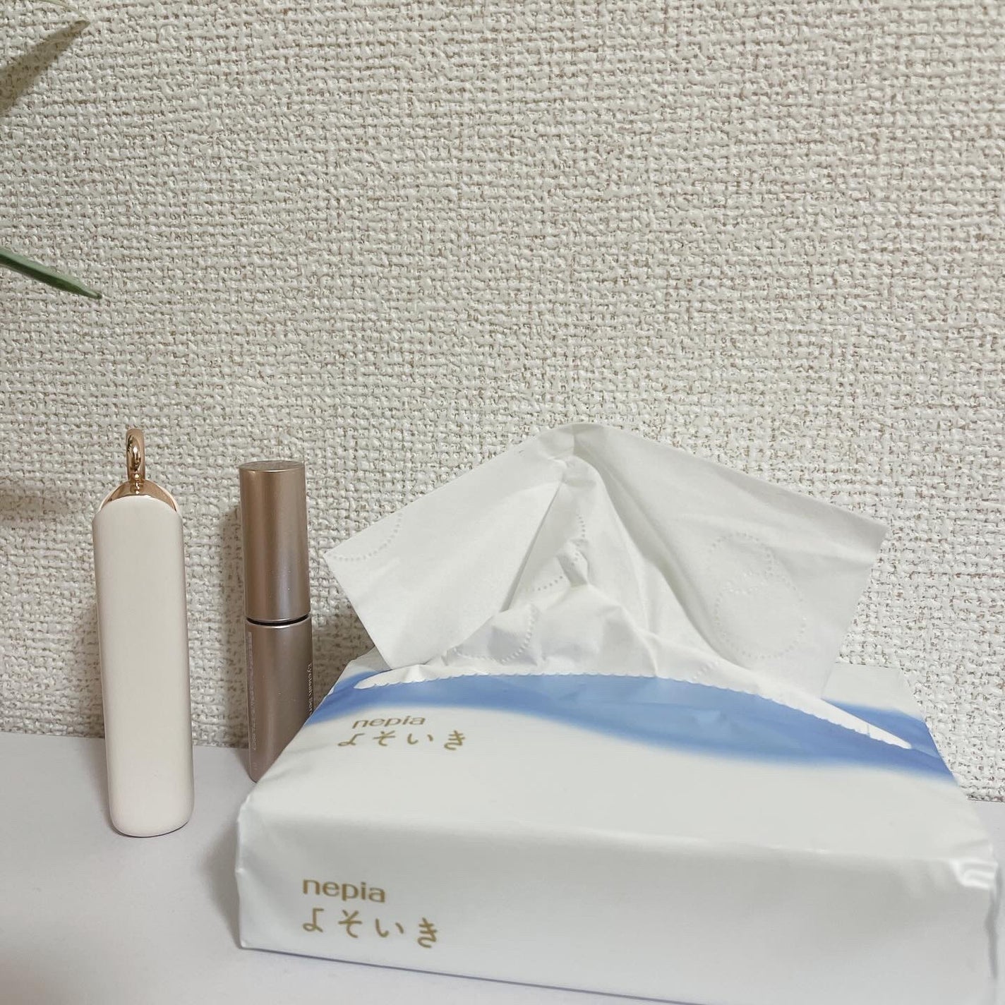 よそいき保湿ティシュ/ネピア/ティッシュを使ったクチコミ(3枚目)