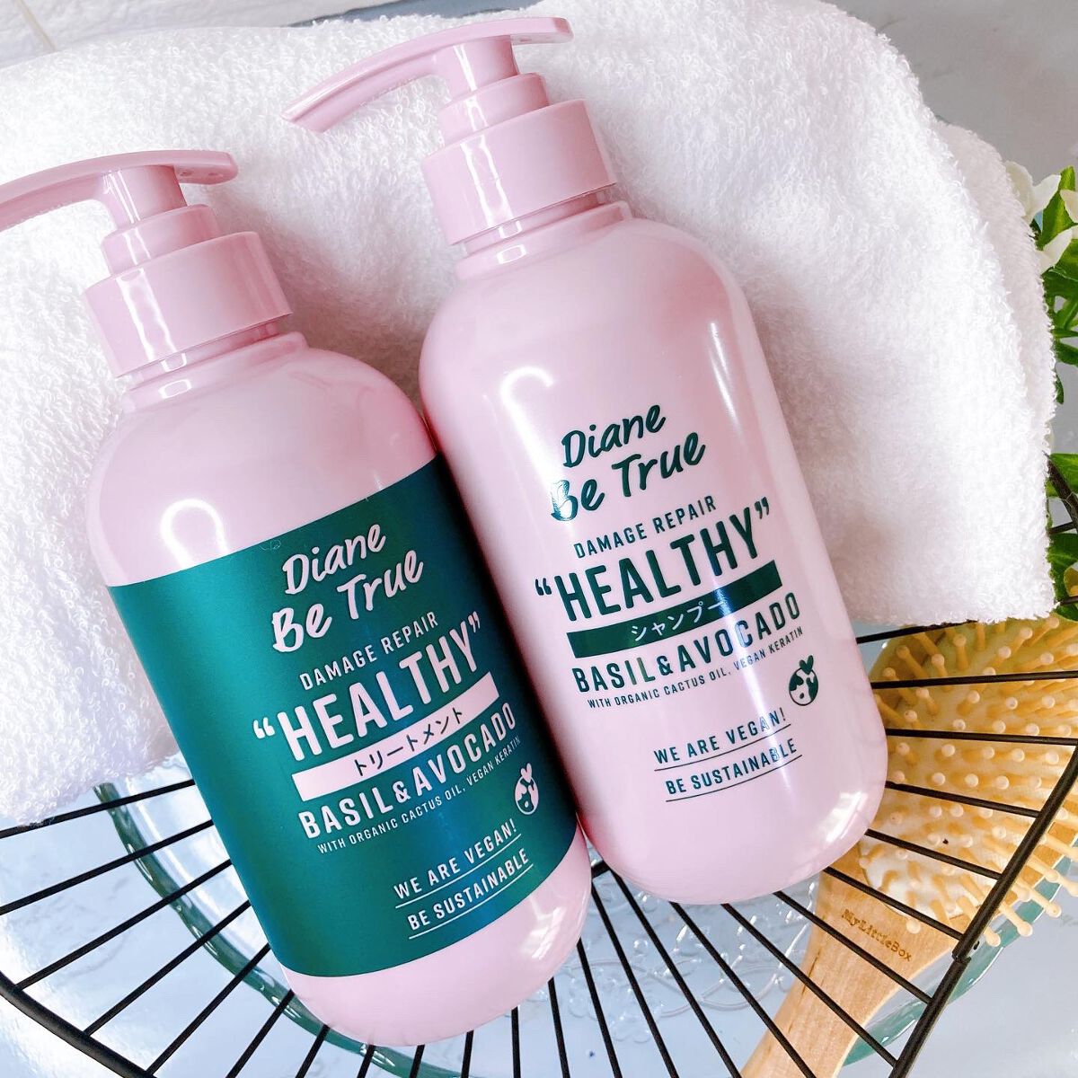 Diane Be True(ダイアンビートゥルー)/HEALTHY / ダメージ /シャンプー&トリートメント/ダイアンビートゥルー/市販シャンプーを使ったクチコミ(4枚目)