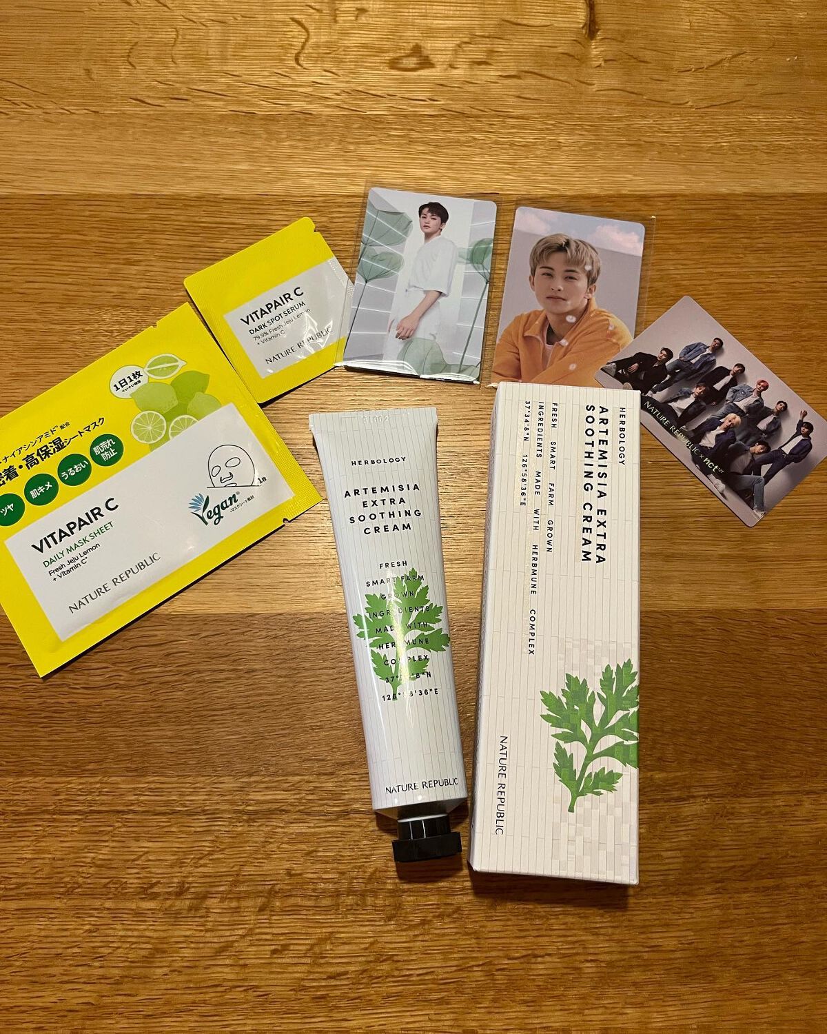 ハーブオロジーアルテミシアスージングクリーム/ネイチャーリパブリック/フェイスクリームを使ったクチコミ（1枚目）