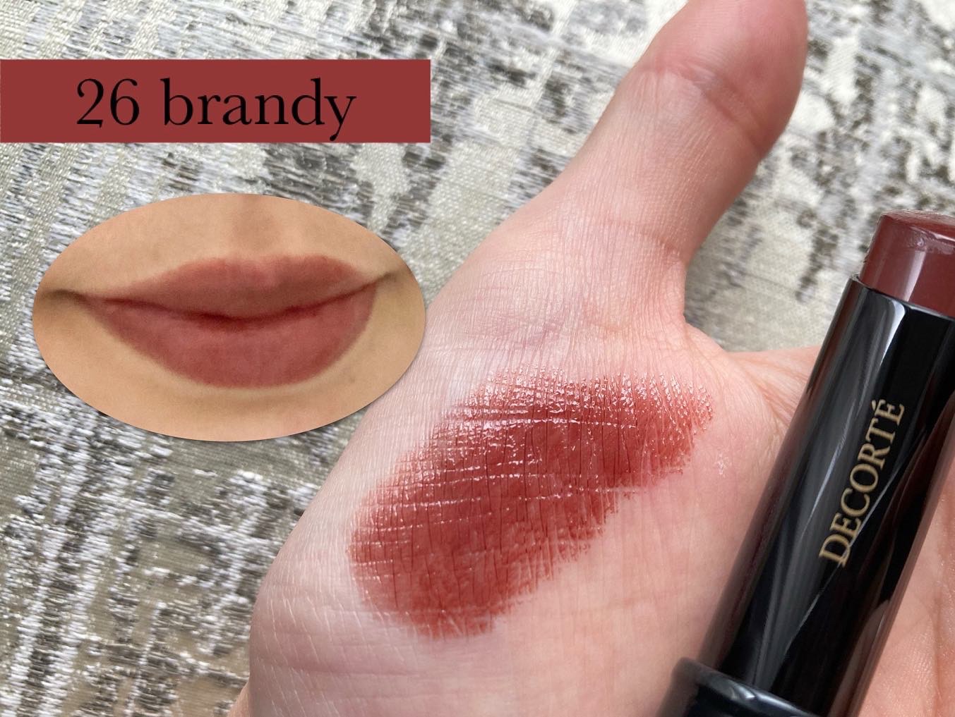 ルージュ デコルテ/DECORTÉ/口紅を使ったクチコミ（2枚目）