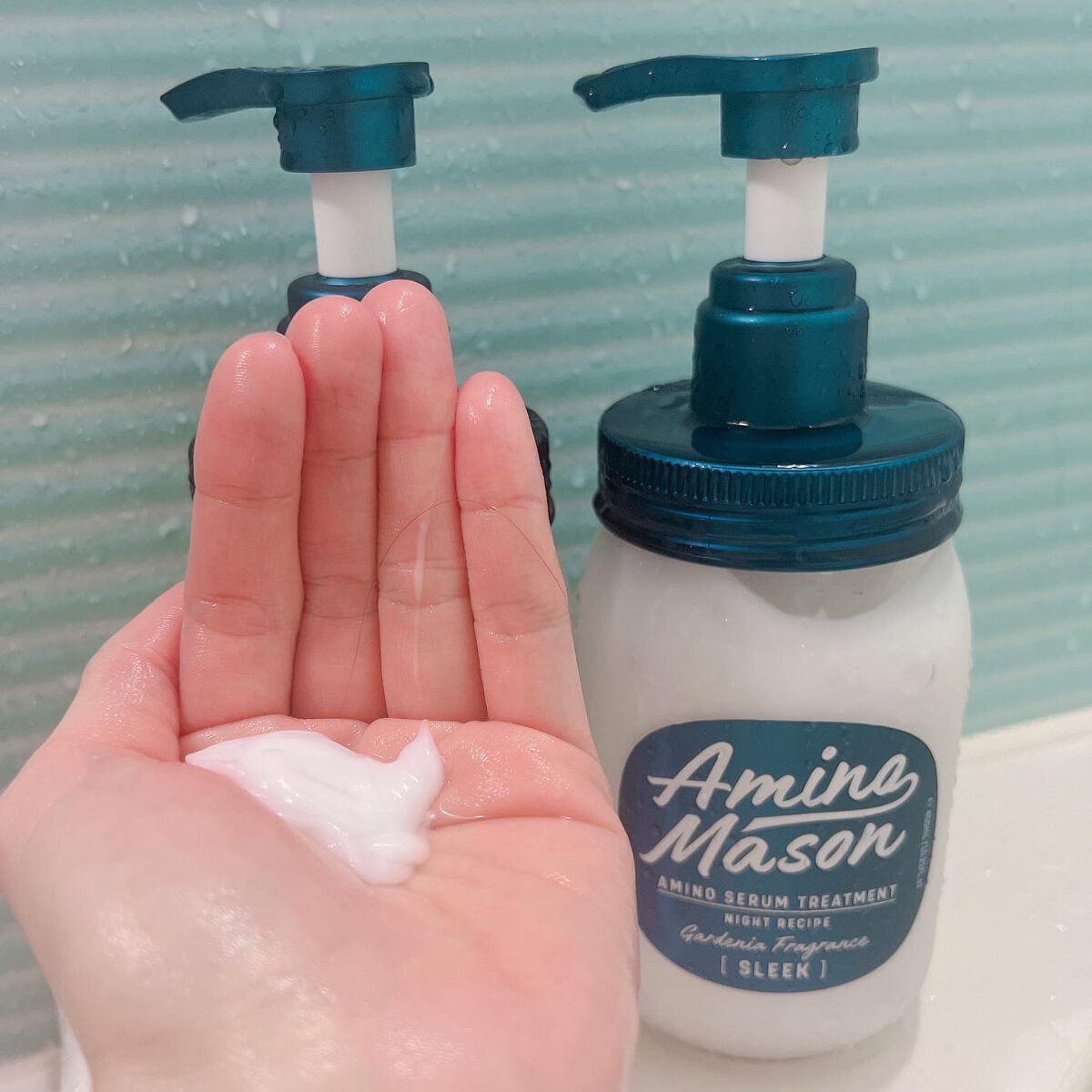 スリーク アミノセラム シャンプー/ヘアトリートメント/アミノメイソン/シャンプー・コンディショナーを使ったクチコミ(4枚目)