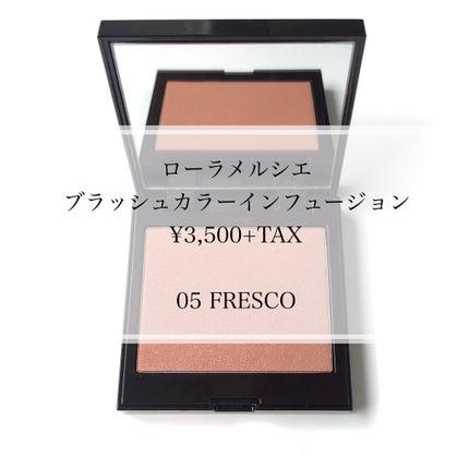 ブラッシュ カラー インフュージョン/ローラ メルシエ/パウダーチークを使ったクチコミ(2枚目)