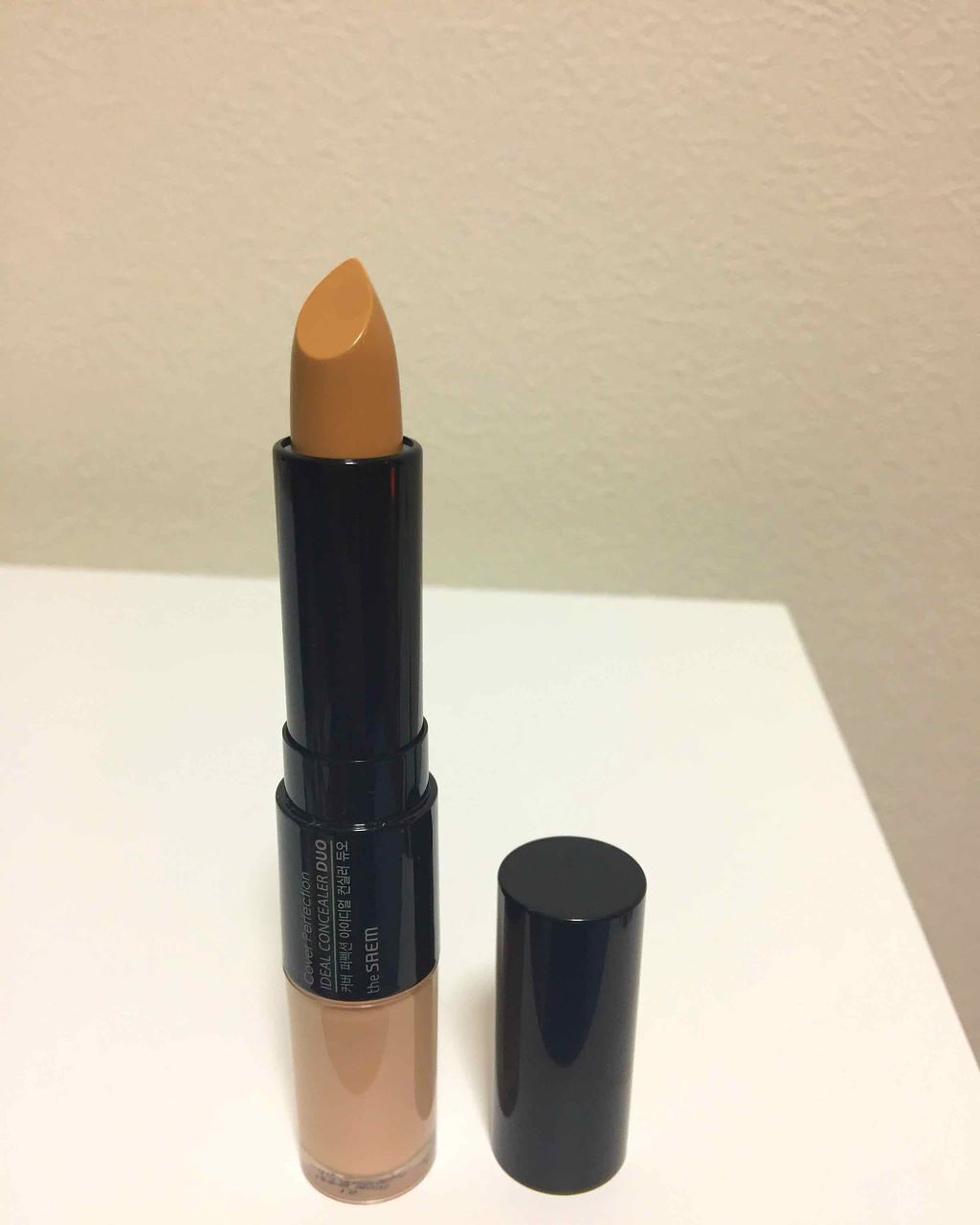 カバーパーフェクション チップコンシーラー/the SAEM/リキッドコンシーラーを使ったクチコミ(2枚目)