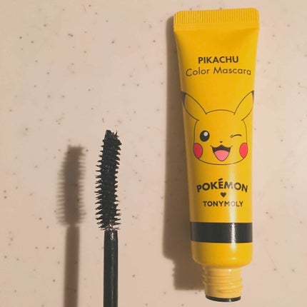 ポケモン ピカチュウ カラーマスカラ/TONYMOLY/マスカラを使ったクチコミ(1枚目)
