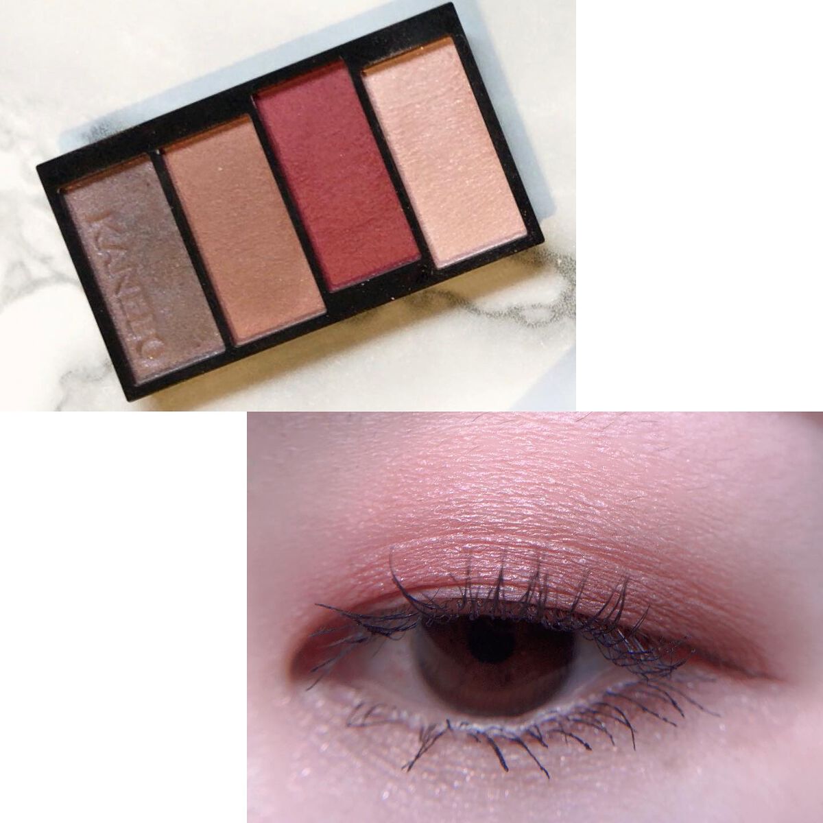 あゆみ on LIPS 「・\#todaysmake/・アイシャドウ☑#KANEBOno..」(2枚目)