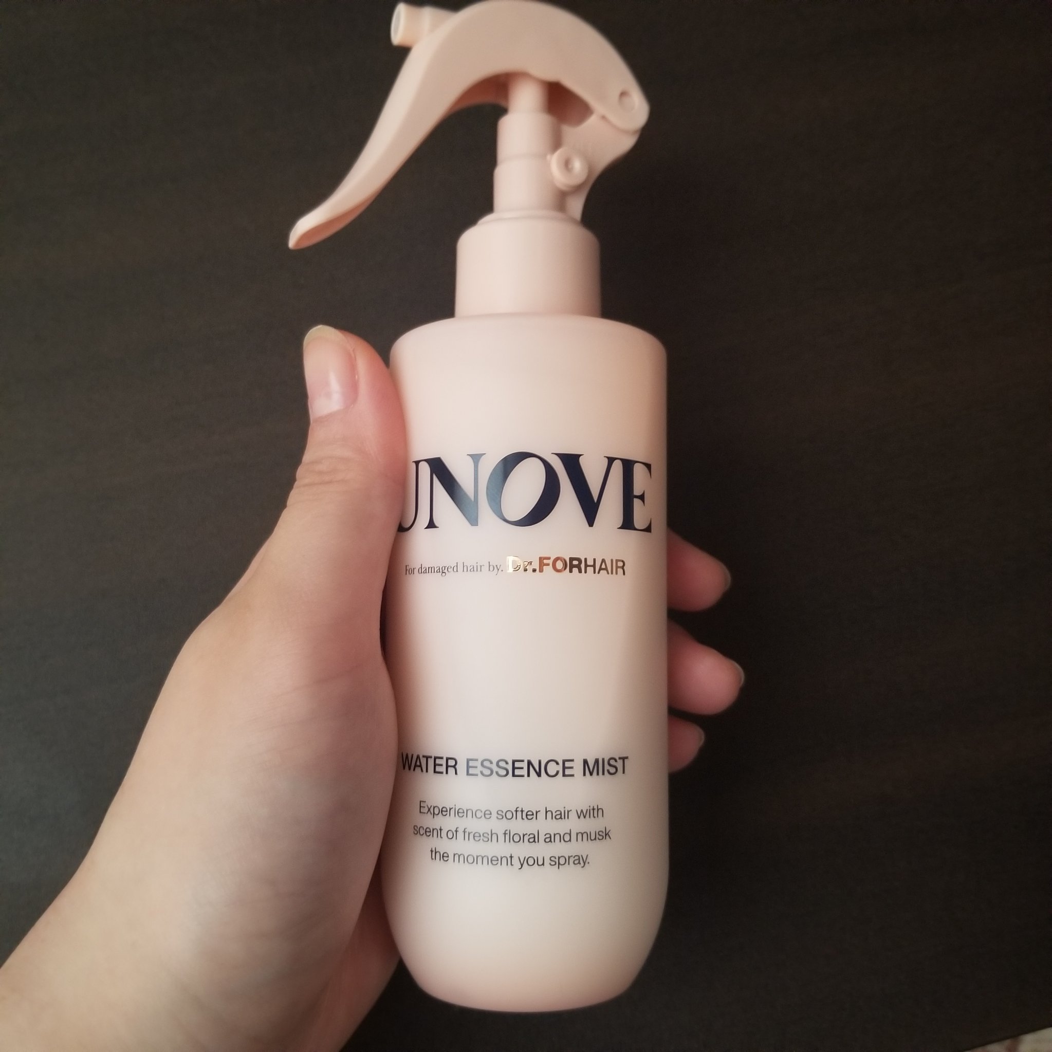 アノブ ウォーターエッセンスミスト/UNOVE/プレスタイリング・寝ぐせ直しを使ったクチコミ（1枚目）