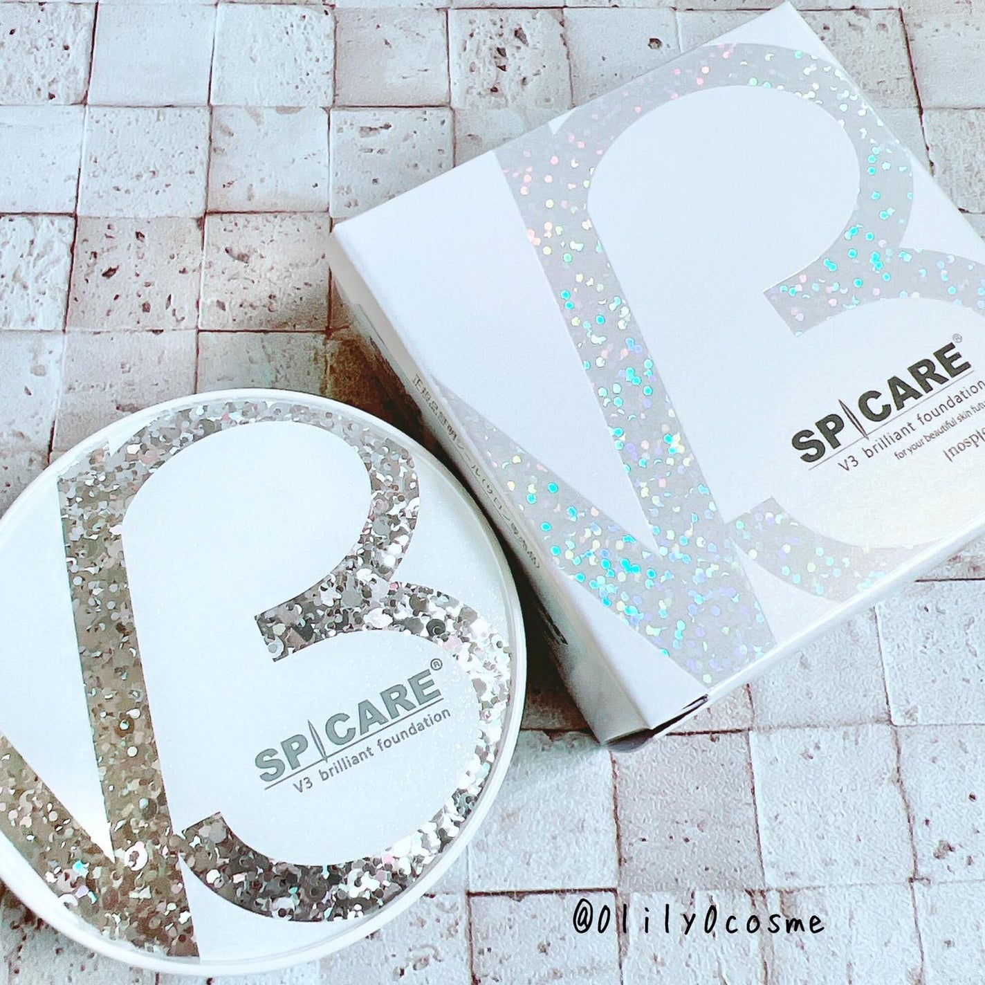 V3 ブリリアント ファンデーション/SPICARE/クッションファンデーションを使ったクチコミ(8枚目)