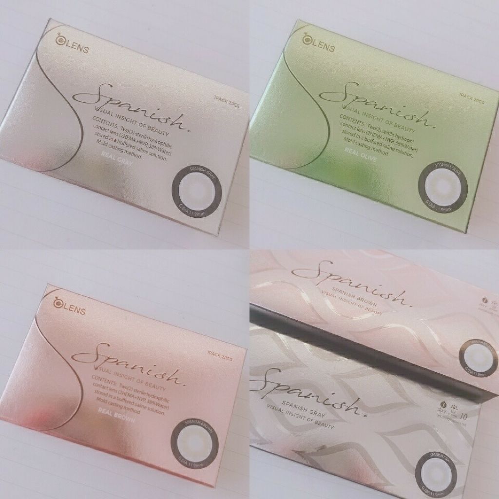 Spanish (スパニッシュ)/OLENS/カラーコンタクトレンズを使ったクチコミ(1枚目)
