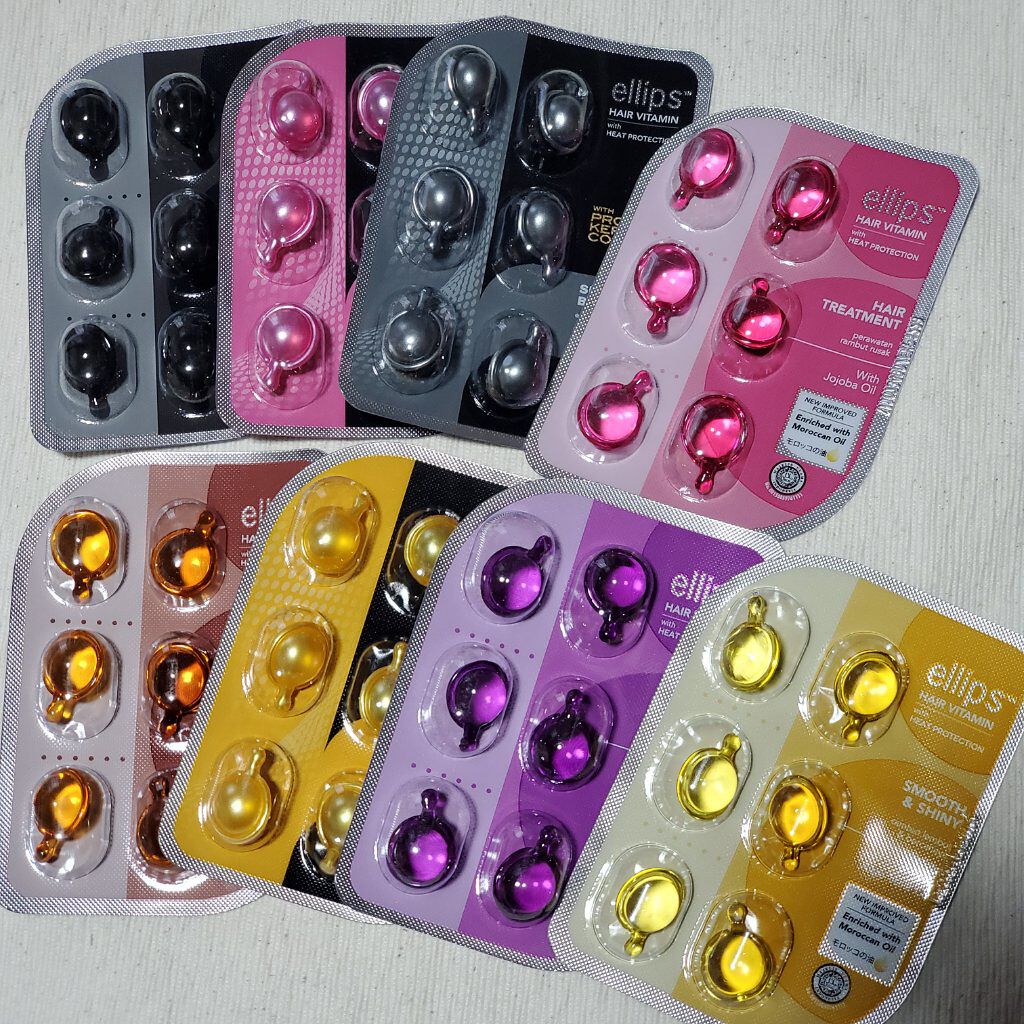 ヘアーオイル【トリートメント】/ellips/ヘアオイルを使ったクチコミ（1枚目）