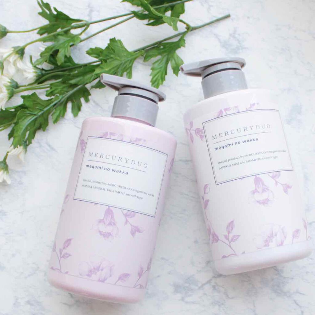 MERCURYDUO シャンプー【スムース】・トリートメント【スムース】/R&/市販シャンプーを使ったクチコミ（1枚目）