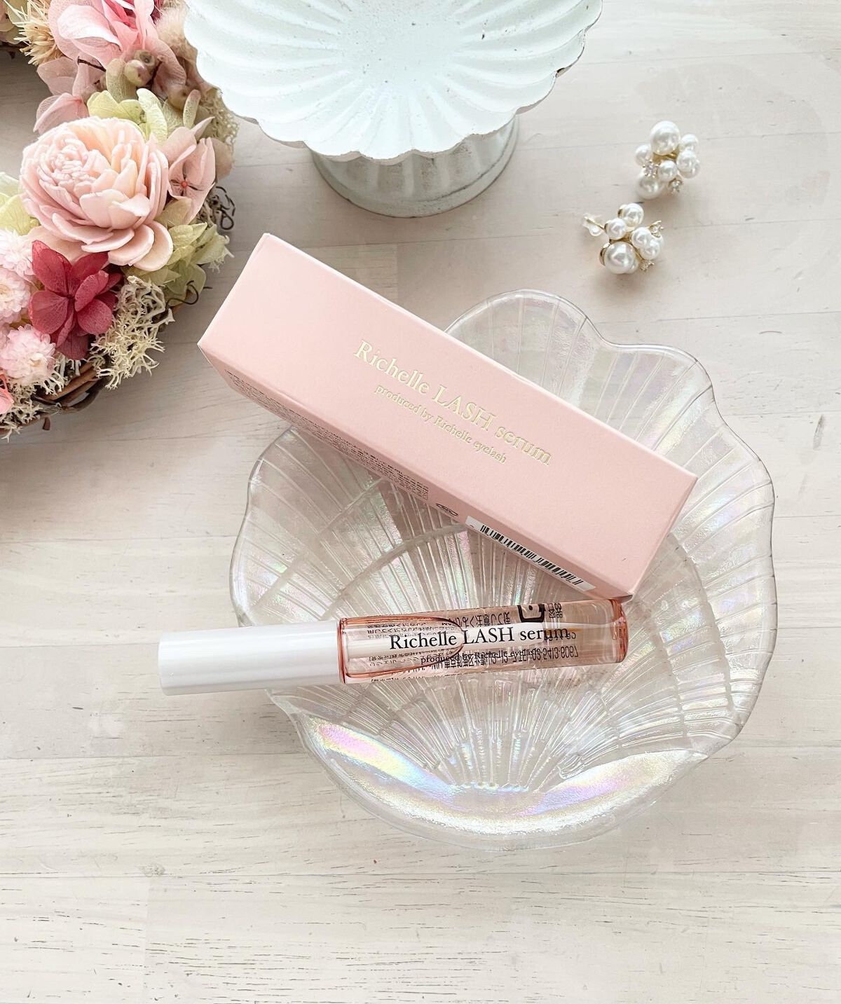 リシェルラッシュセラム/Richelle LASH serum/まつげ美容液を使ったクチコミ（1枚目）