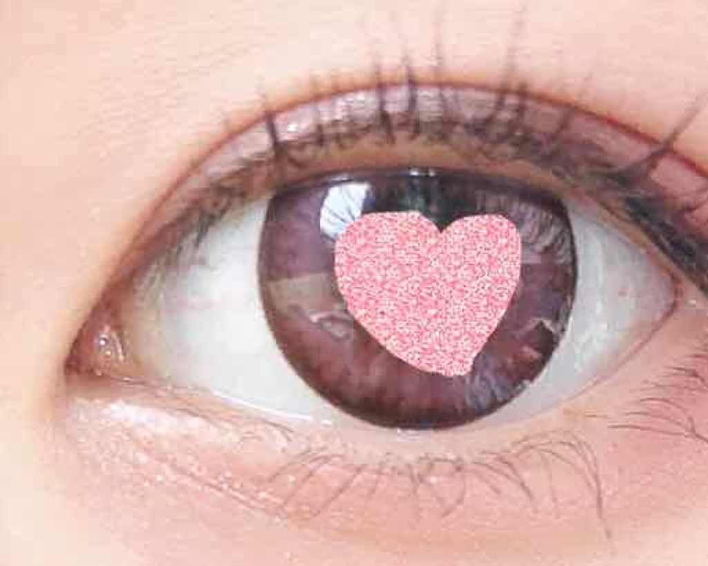 メルシェ 1month チェリーブラウン/AngelColor/１ヶ月（１MONTH）カラコンを使ったクチコミ（3枚目）