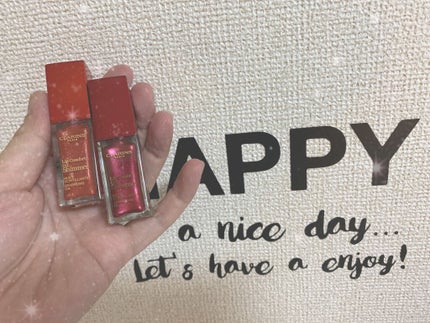 Lip Comfort Oil Shimmer/CLARINS/リップグロスを使ったクチコミ(2枚目)