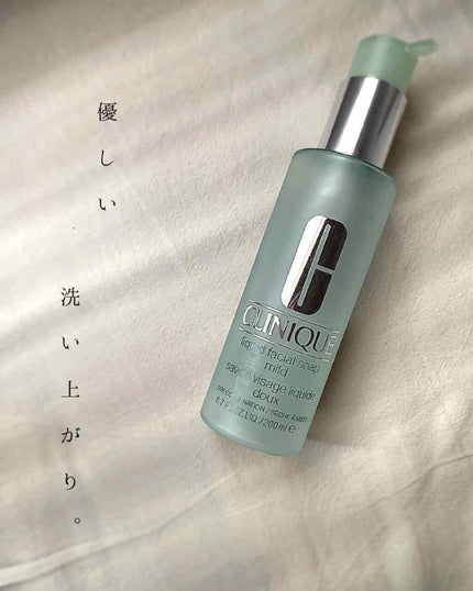 リキッド フェーシャル ソープ/CLINIQUE/その他洗顔料を使ったクチコミ(1枚目)