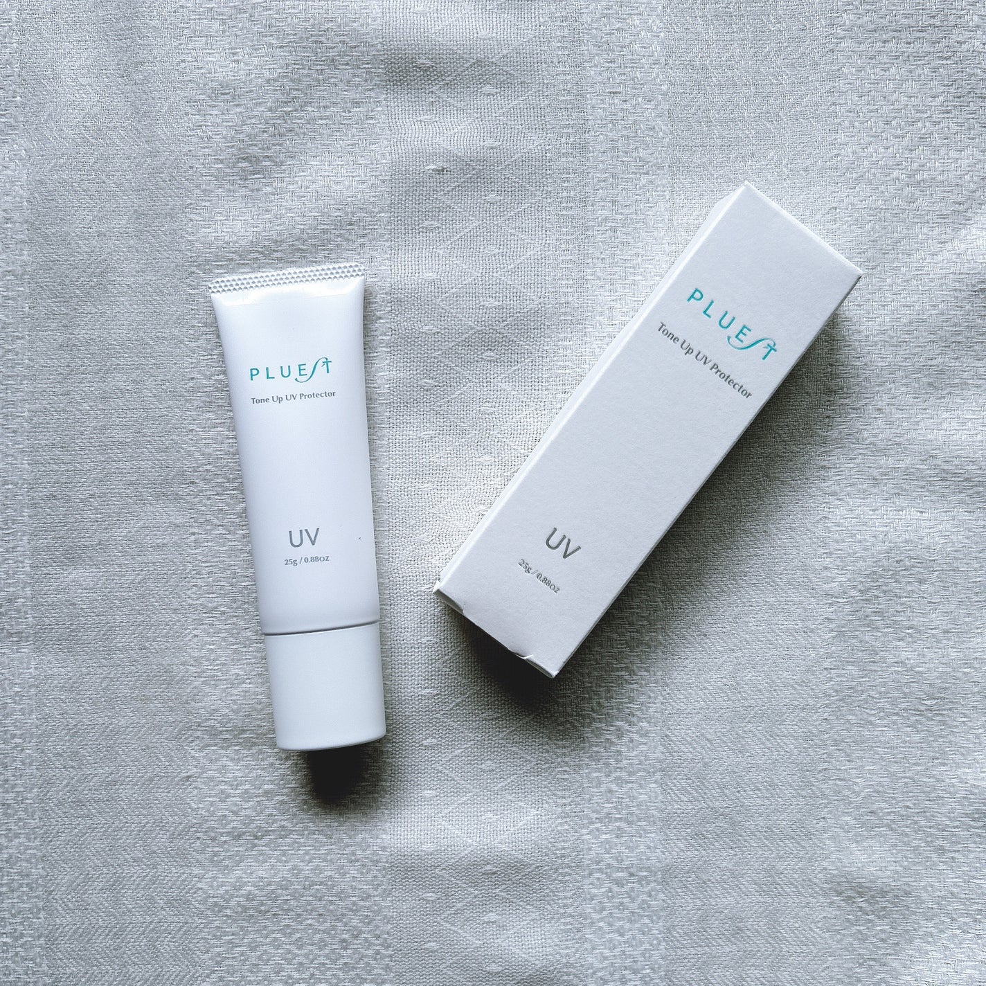 トーンアップUVプロテクター/PLUEST/日焼け止めクリームを使ったクチコミ(1枚目)