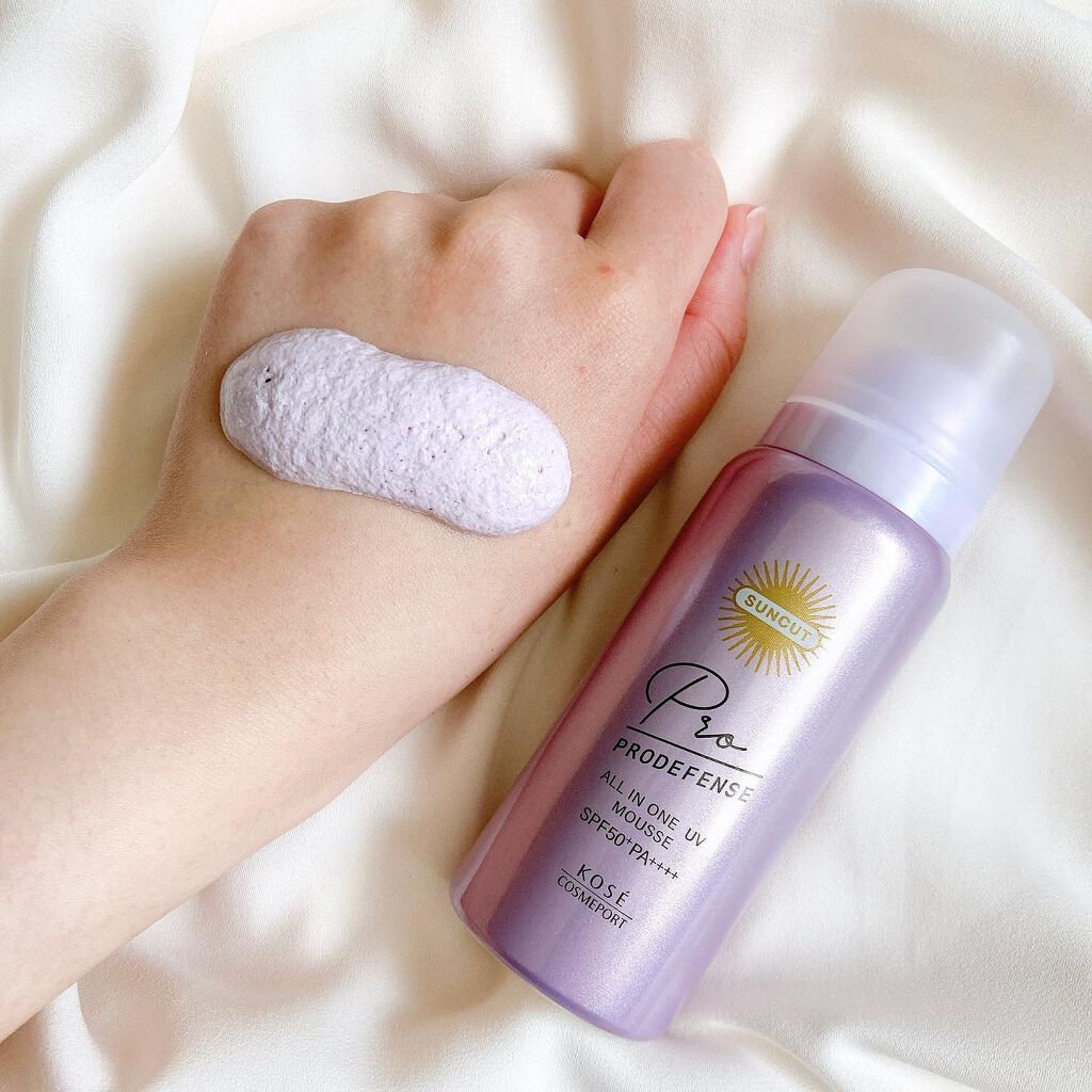 プロディフェンス オールインワンUV ムース/サンカット®/日焼け止めクリームを使ったクチコミ（3枚目）