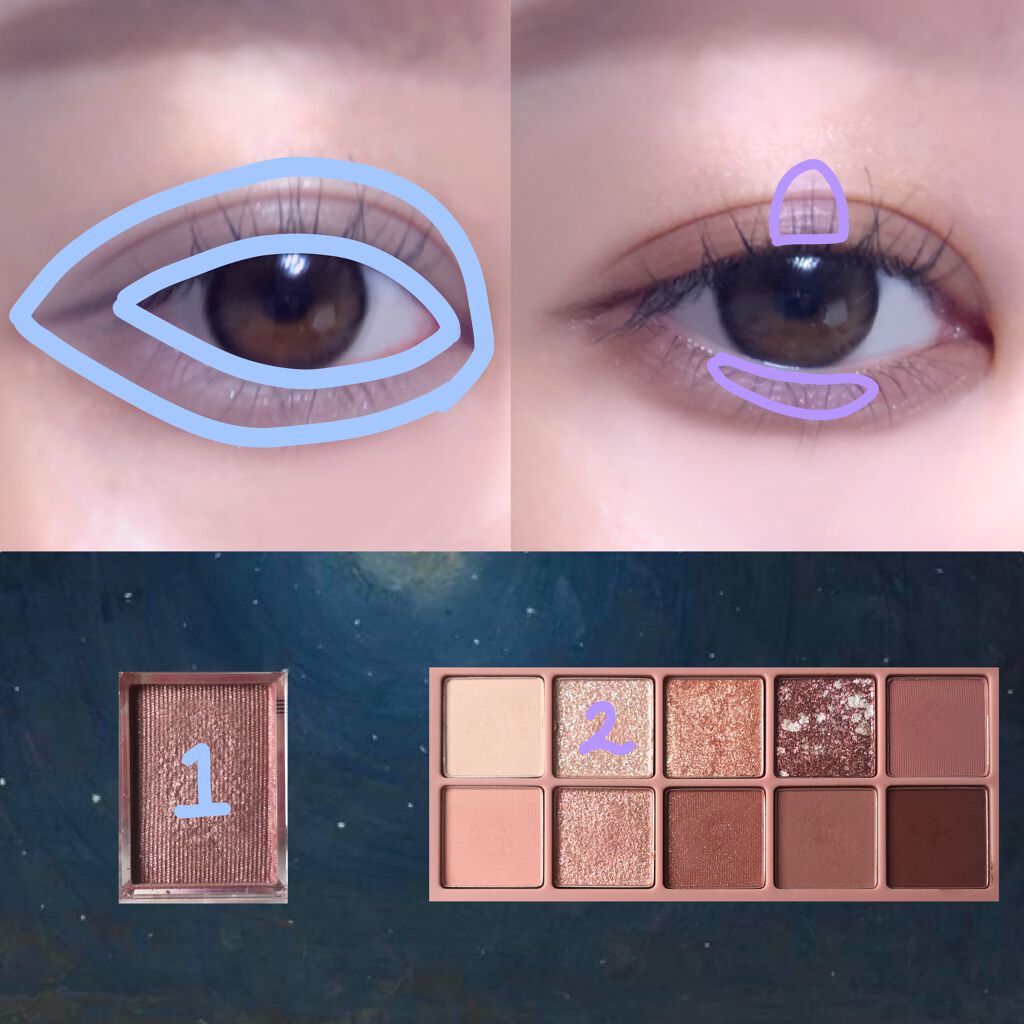 シャドーカスタマイズ/MAJOLICA MAJORCA/単色アイシャドウを使ったクチコミ（3枚目）