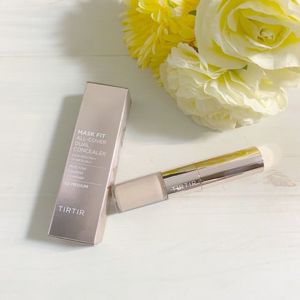 マスクフィットオールカバーデュアルコンシーラー/TIRTIR(ティルティル)/コンシーラーを使ったクチコミ(2枚目)
