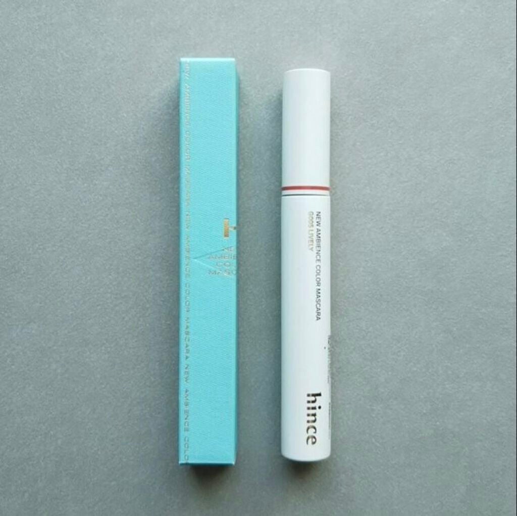 ニューアンビエンスカラーマスカラ/hince/マスカラを使ったクチコミ(1枚目)